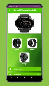 Haylou RS3 SmartWatch Guide