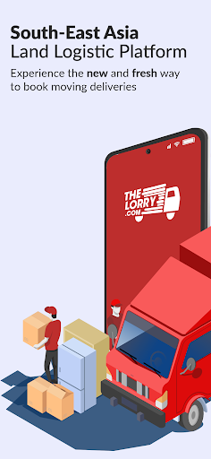 Android application TheLorry - Moving Services screenshort