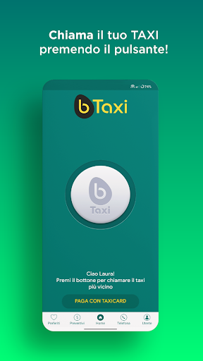 Android application BTaxi screenshort