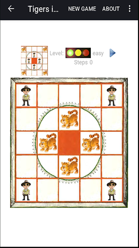 Tigers in cage Screen 3