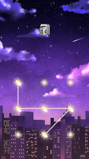 Android application AppLock Live Theme StarryNight screenshort