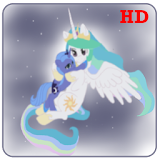 Princess Celestia And Luna Wallpaper icon