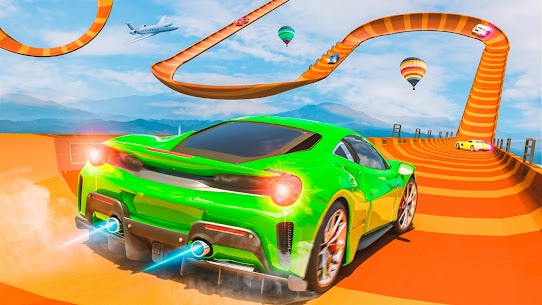 Crazy Car Stunt Game 2022 Mod Apk : Mega Ramp Car Games 3D for Android 1