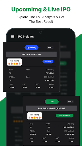 Android application PaperTrade - Stocks & IPO screenshort
