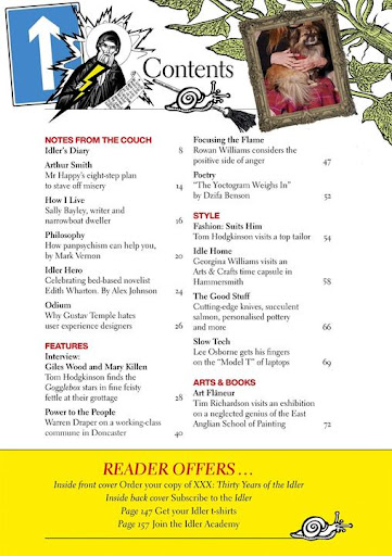 The Idler Magazine Screen 2