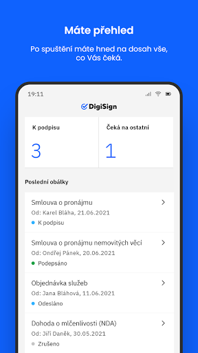 DigiSign - Digitální podpis Screen 2