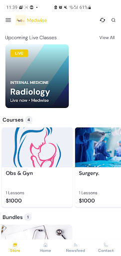 Android application Medwise screenshort