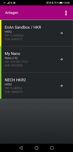 Rennergy App 2.0 Screen 2