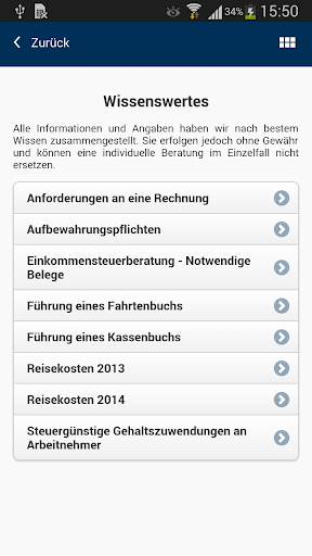 wetreu Steuer-App Screen 3