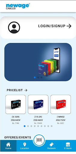 Android application Newage Cables Pvt Ltd screenshort