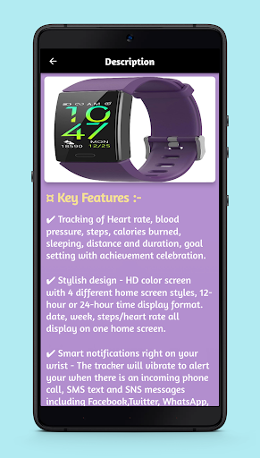 yoho smart watch guide Screen 3