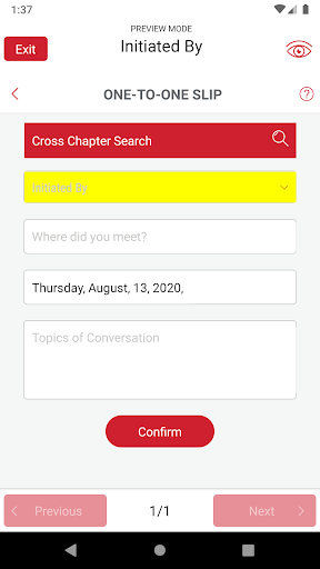 BNI Connect® Translator Screen 3