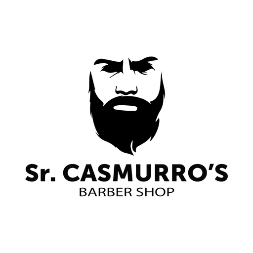 Barbearia Sr. Casmurros logo