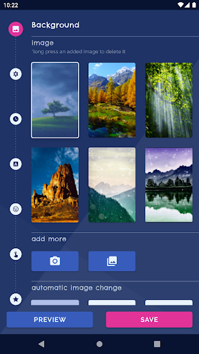 Android application Tree Forest Live Wallpaper screenshort