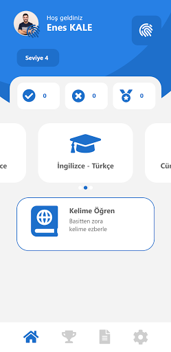 Android application YDS Yökdil Kelime Ezberleme - screenshort