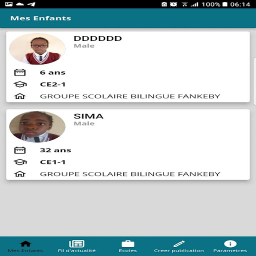 Android application Seku screenshort