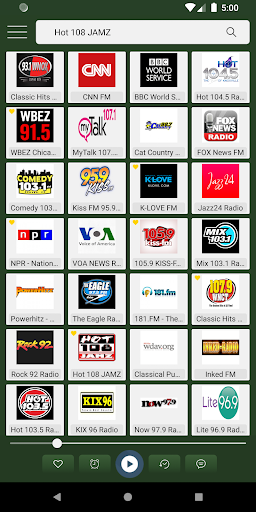Android application USA Radio Online - USA Am Fm screenshort