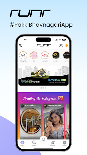Android application runr screenshort