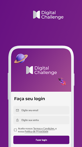 Android application Digital Challenge screenshort
