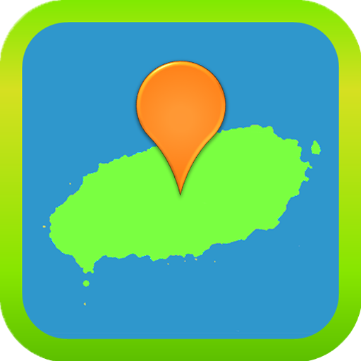 해피 제주도 지도 (지도내장) logo
