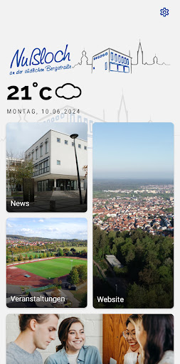 Android application Gemeinde Nußloch screenshort