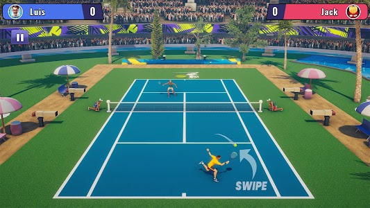 Tennis Court World Sports Game Unknown