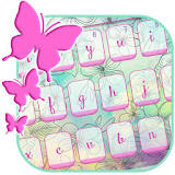 Floral & Bird Theme Keyboard icon