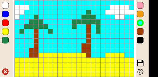 Mosaic for Kids: Pixel Drawing Screen 2