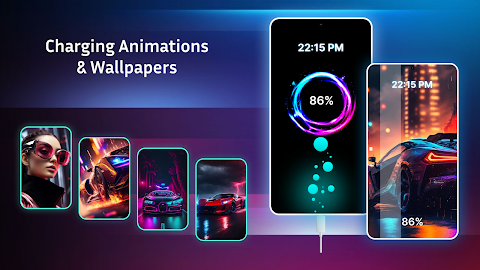 Battery Charging Animation Appのおすすめ画像1
