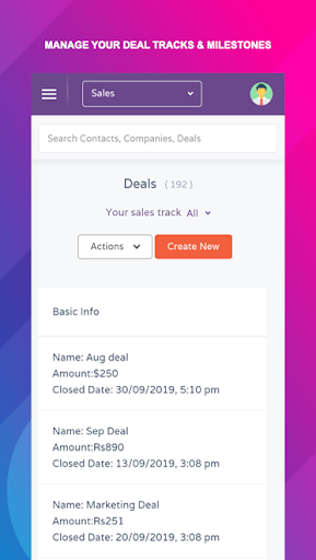 EngageBay - Marketing, Sales C Screen 2