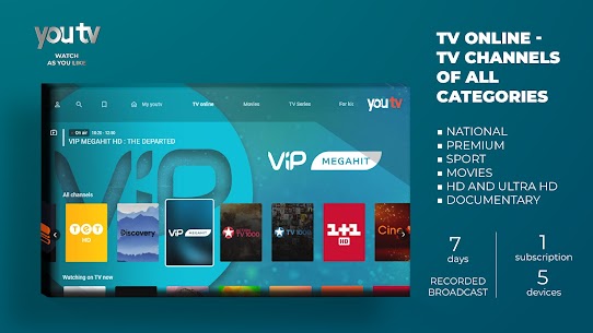 You TV – TV channels and films [AdFree] 2