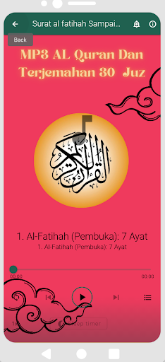 MP3 AL Quran Dan Terjemahan 30 Screen 3