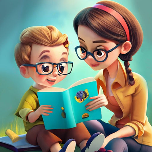 Books for Kids Reading & Math  Icon