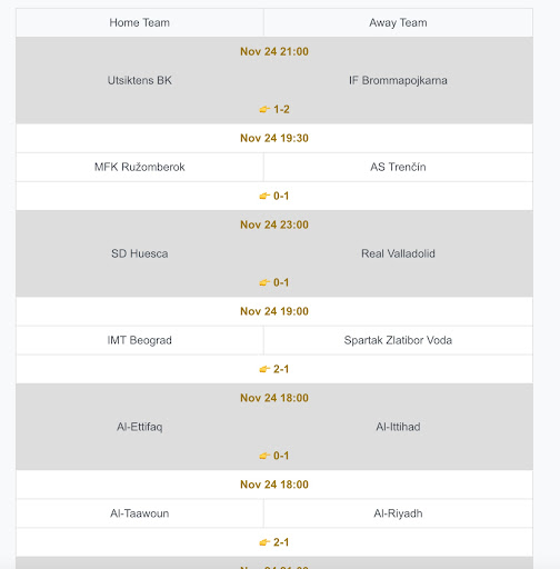 Android application Correct Score Fixed Matches screenshort