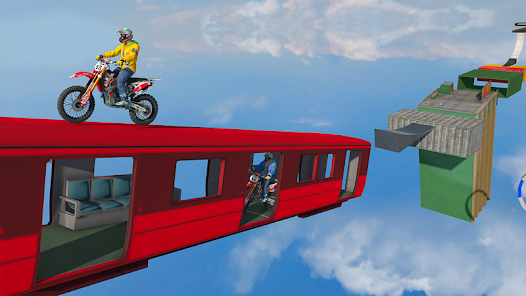 3d Bike Stunt: Motorcycle Game apkdebit screenshots 5
