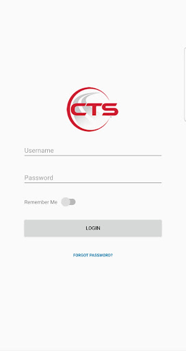 CTS Driver App Screen 2