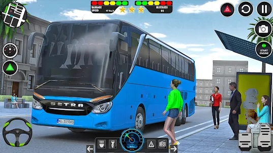 City Coach Bus : Bus Driving