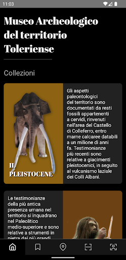 Android application Museo Archeologico Toleriense screenshort