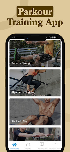 Screenshot of Parkour Strength & Athleticism