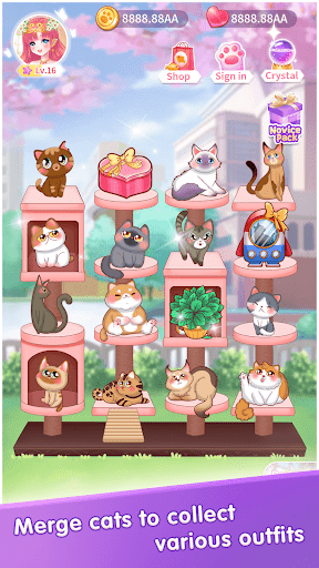 My Cat Diary - Merge Cat & Dress up Princess Games 1.7.0.5066 screenshots 3