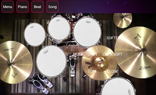 Android application Real Drums - Z Player screenshort