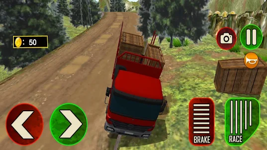 Offroad Cargo Truck Drive Game