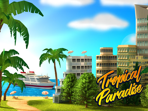 Tropic Paradise Sim: Town Building Game apkdebit screenshots 8
