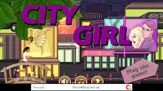 City Girl  -  Jump & Run Game  - Screenshot 2