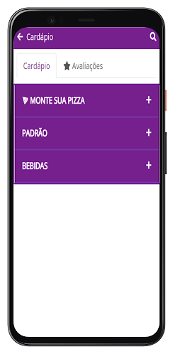 Android application Ebenezer Pizzaria e Açaí screenshort