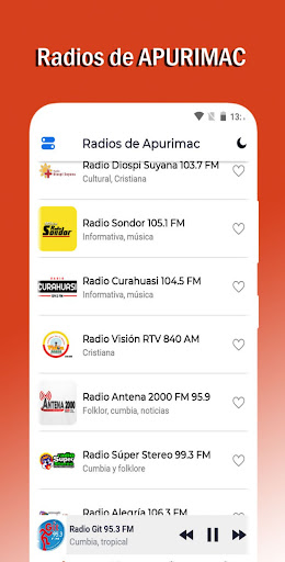 Radios de Apurimac Perú Screen 2