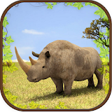 Extreme Wild Rhino Simulator icon