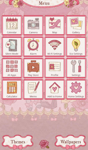 Cute Theme Classically Girly Screen 2
