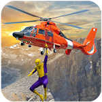 Cover Image of Tải xuống spider hero Heli Rescue-Rope s  APK