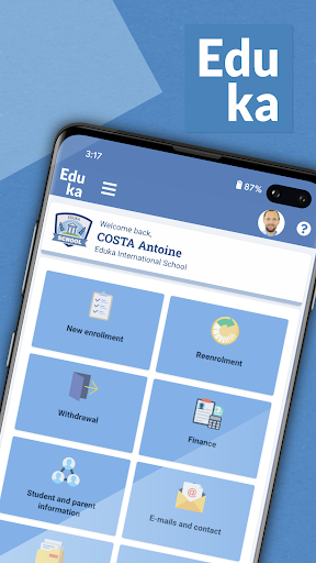 Android application Eduka Mobile screenshort